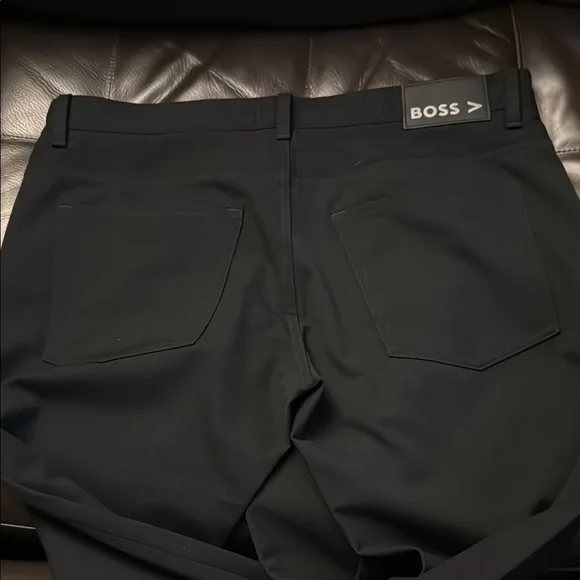 Hugo Boss Black Dress Pants Tailored Elegance - Picture 5 of 5